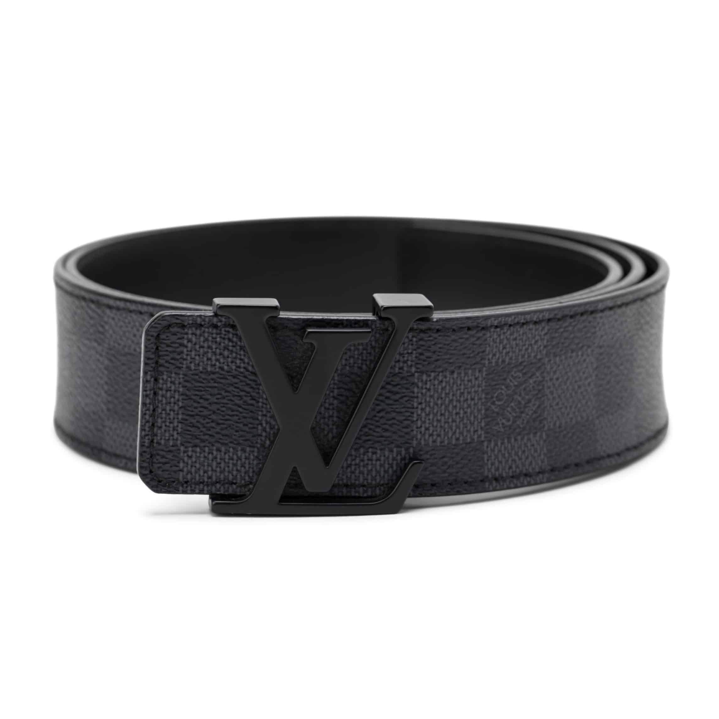 LOUIS VUITTON DAMIER EBENE LV INITIALES BELT - B31 - REPGOD.ORG/IS -  Trusted Replica Products - ReplicaGods - REPGODS.ORG