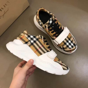 BURBERRY VINTAGE CHECK COTTON SNEAKER – BBR1