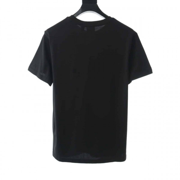 BURBERRY LONDON EMBROIDERED LOGO T SHIRT