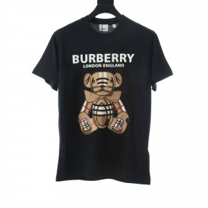 Burberry Teddy Bear Embroidered Logo T-shirt - BBRS14