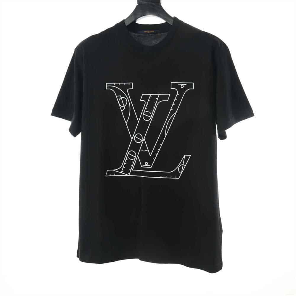 LV Louis Vuitton Staples Edition DNA Shirt Black - LuxuryTastic
