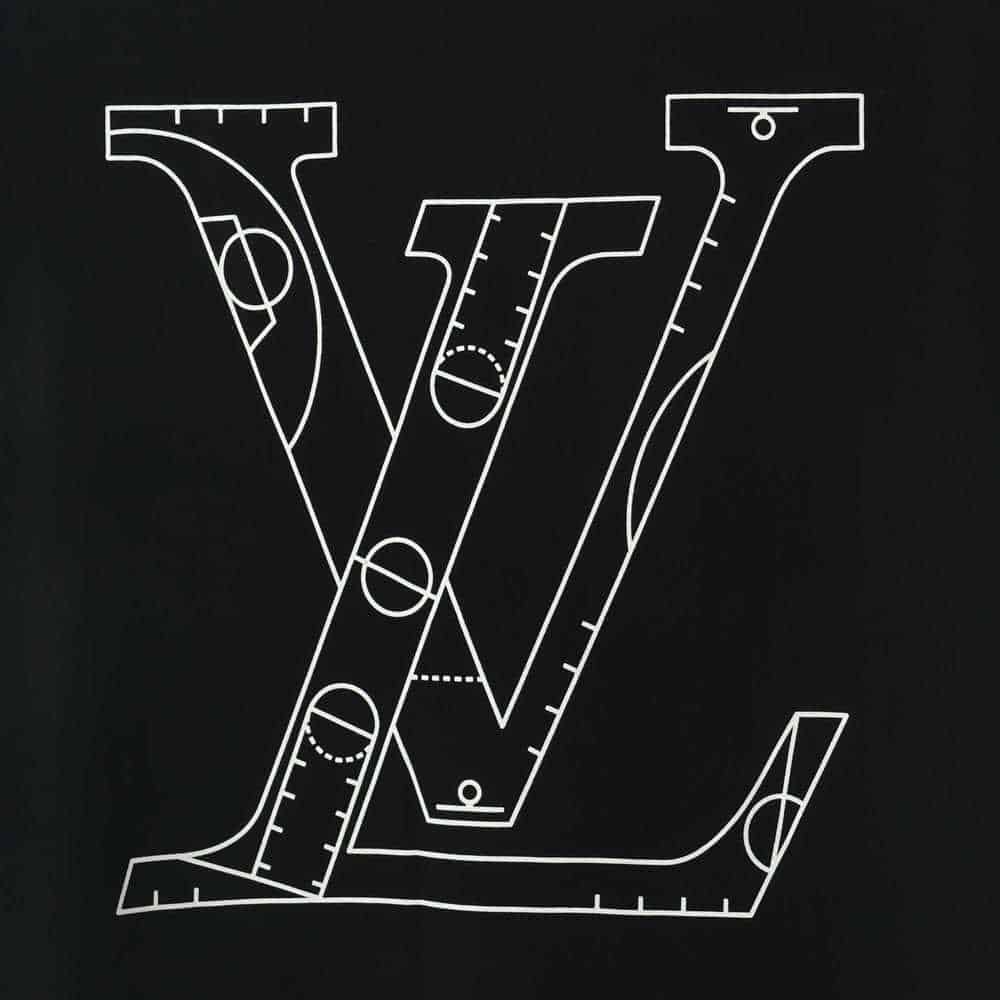 Louis Vuitton, Shirts, Lvxnba Frontandback Print Tshirt