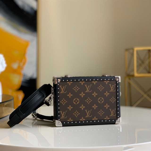 Louis Vuitton M43689 LV Packing Cube MM in Monogram Eclipse Canvas Replica  sale online ,buy fake bag