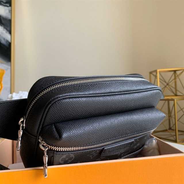 Louis Vuitton, Bags, Auth Louis Vuitton Taigarama Bum Bag Outdoor M3245 Mens  Fanny Packsling Bag