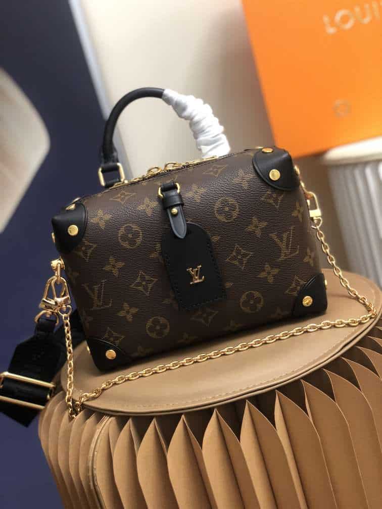 Replica Louis Vuitton Petite Malle Souple Bag Monogram Empreinte