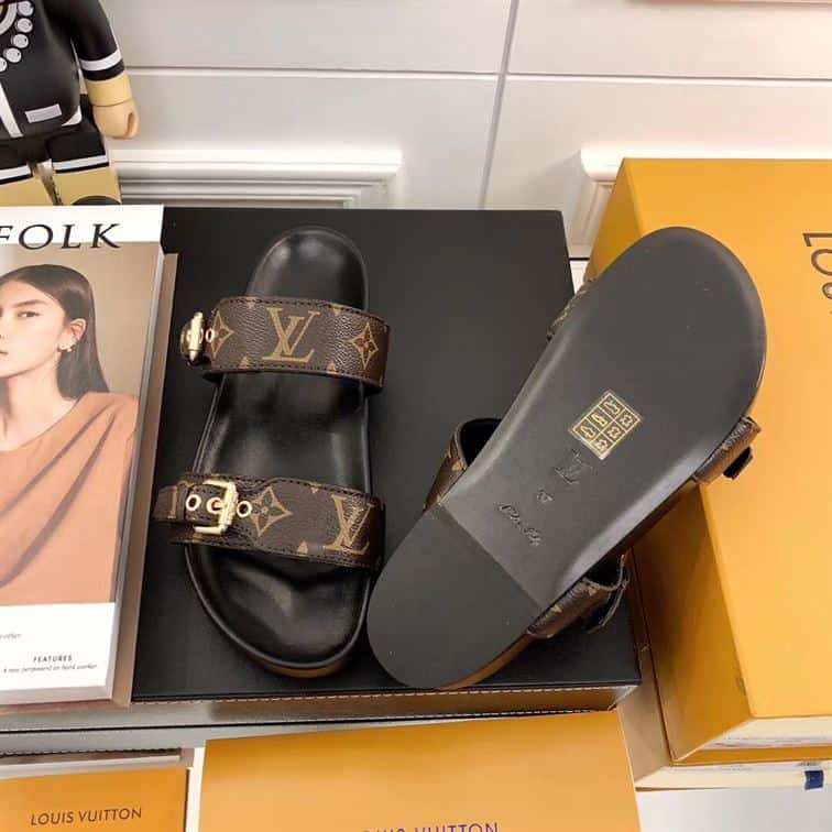 Louis Vuitton Bom Dia Flat Mule – Lsvt26